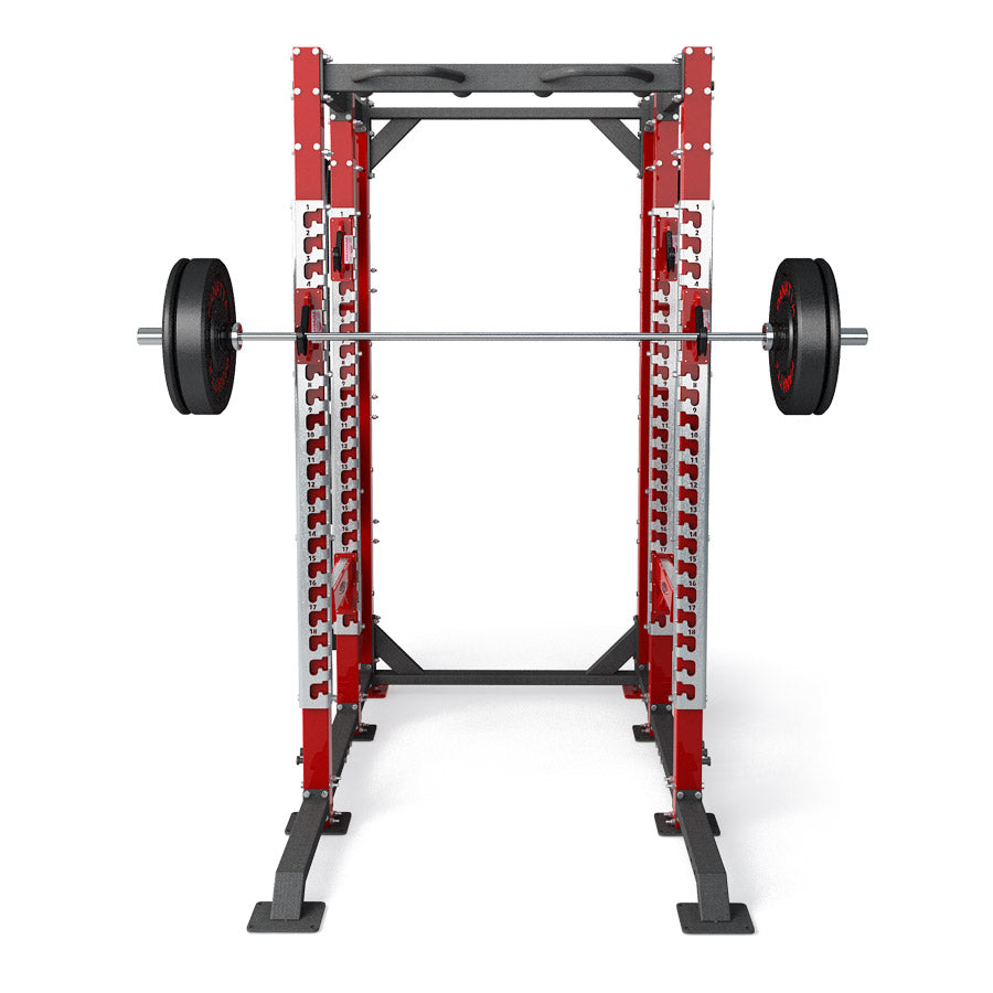 Wall mounted Barbell Rack - Gymleco Strength Equipment