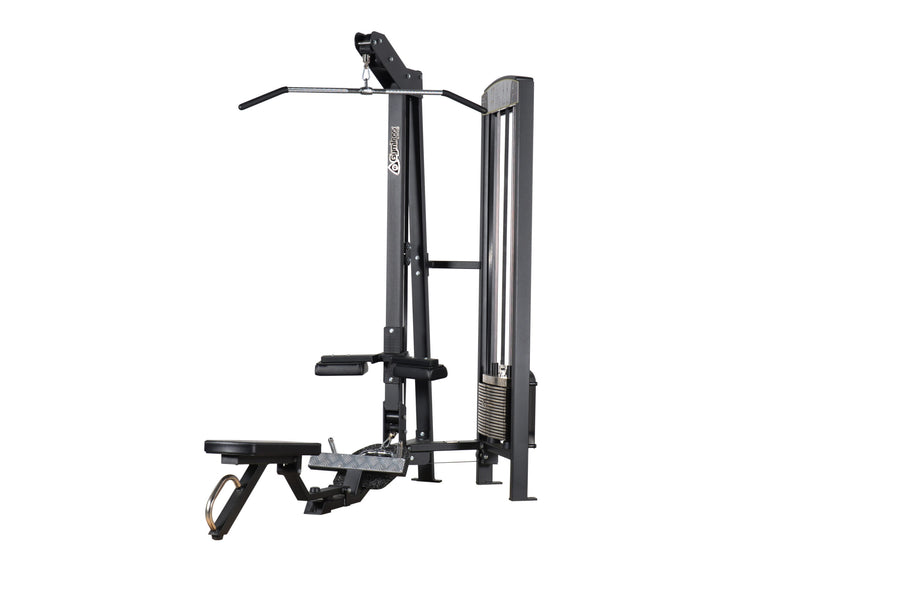 LATERAL PULLDOWN/SEATED ROW COMBINATION