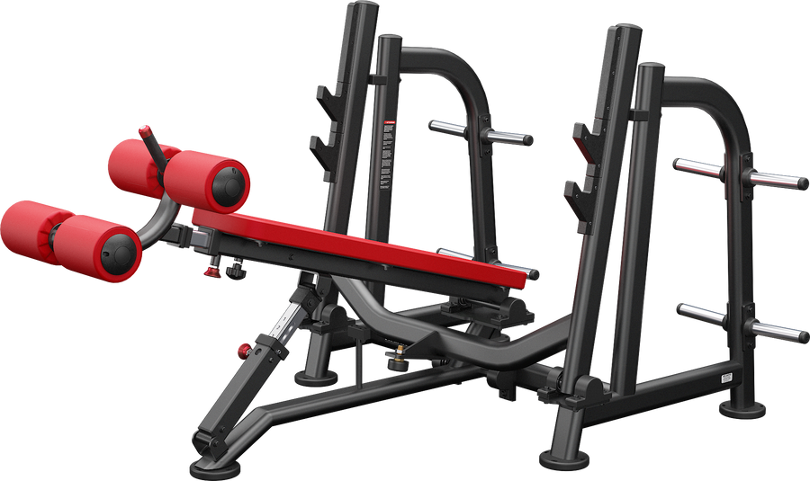 Olympic flat / Decline bench press (with pivot)