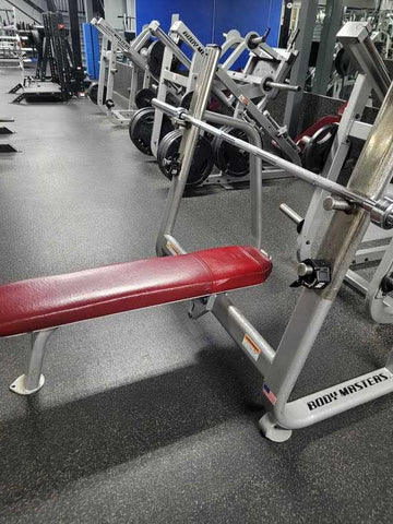 USED BODY MASTERS FLAT OLYMPIC BENCH PRESS