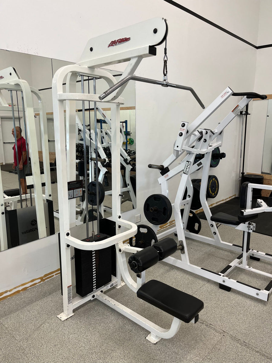 USED LIFE FITNESS PRO LAT PULLDOWN