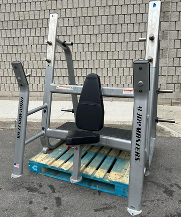 USED BODY MASTERS OLYMPIC MILITARY BENCH