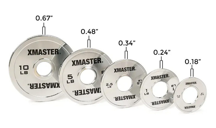 Chrome Steel Change Plates LB *Custom Logo*