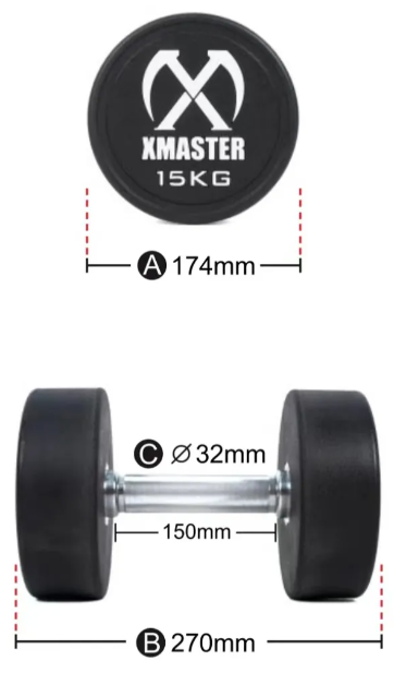 Urethane Dumbbell (set)