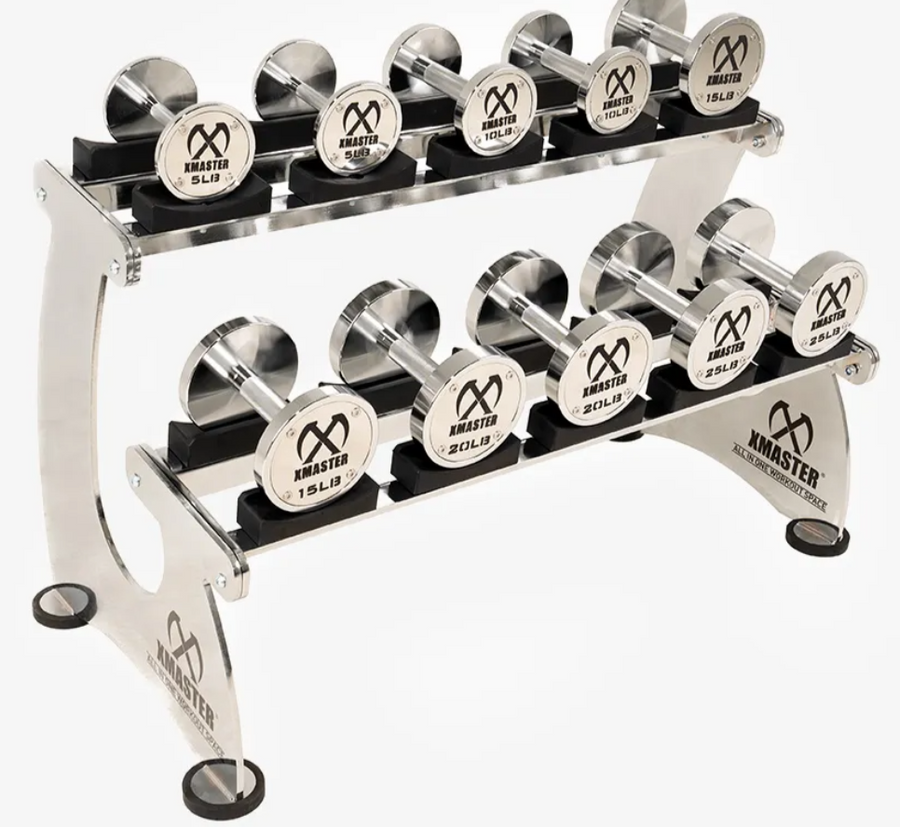 Chrome Dumbbell Rack