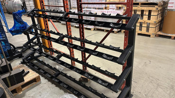 4 Tier Dumbbell Rack - Pre Owned
