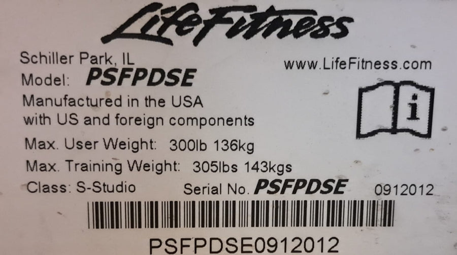 Life Fitness Pro 2 Lat Pulldown - Pre Owned