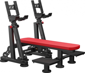 Atlantis Flat Dumbbell Press w/pivot - New - P537