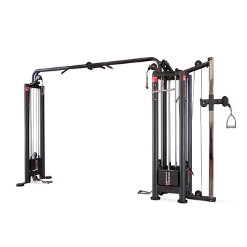 4-STATION MULTI GYM + CABLE STATION WITH BAR
