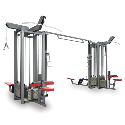 8 STATION WITH CABLE CROSS/MULTIGYM