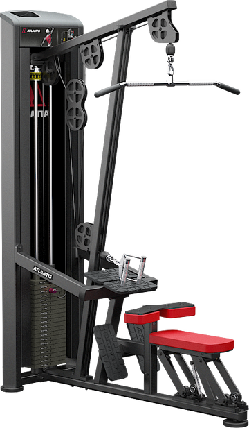 Lat pulldown/ Low row combo (heavy stack)