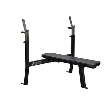 BENCH PRESS STAND WITH AJUSTABLE BAR SUPPORTS