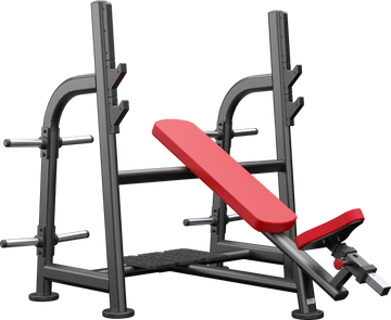 Olympic incline bench press