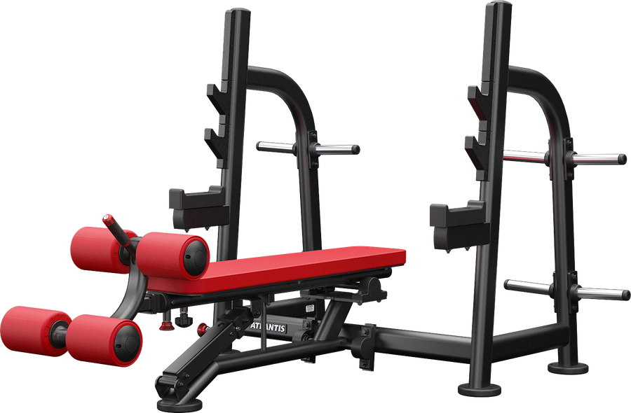 Olympic flat / decline bench press