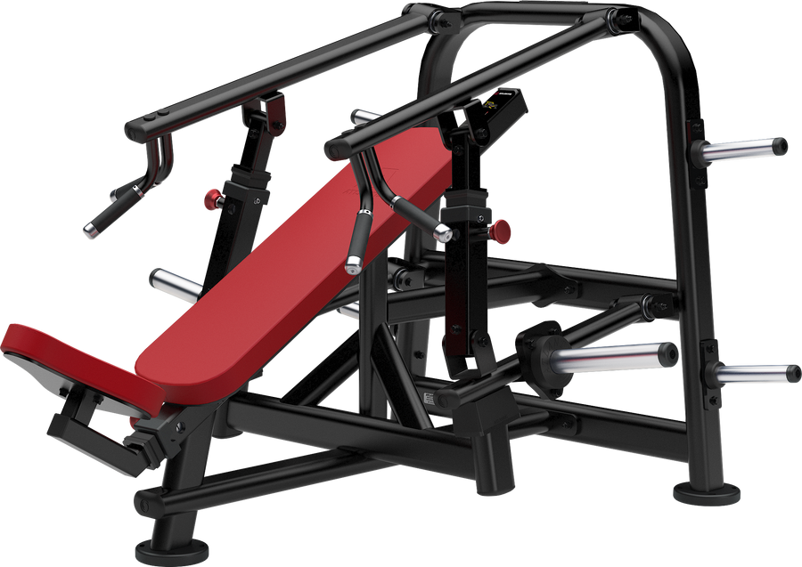 Converging incline bench press