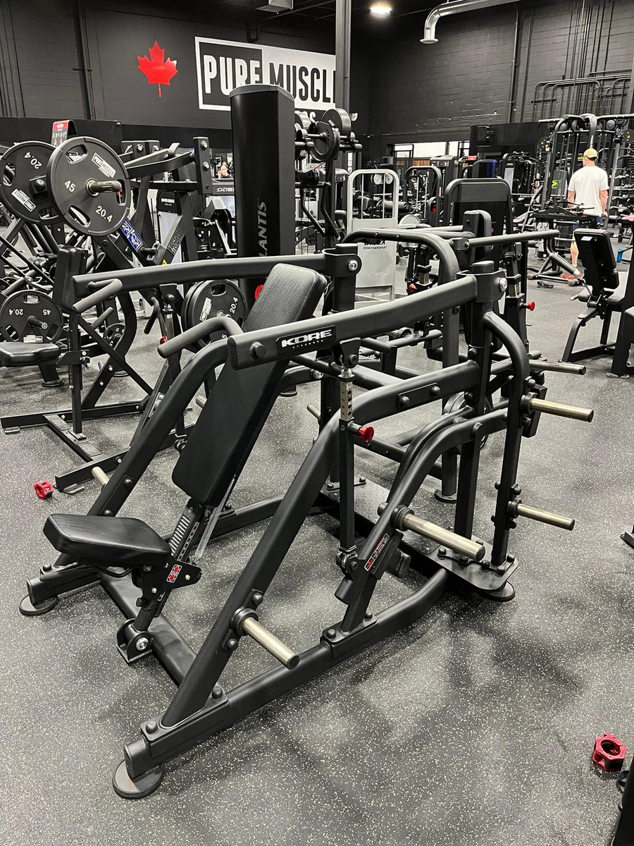 SEATED SHOULDER PRESS PLATE LOADED