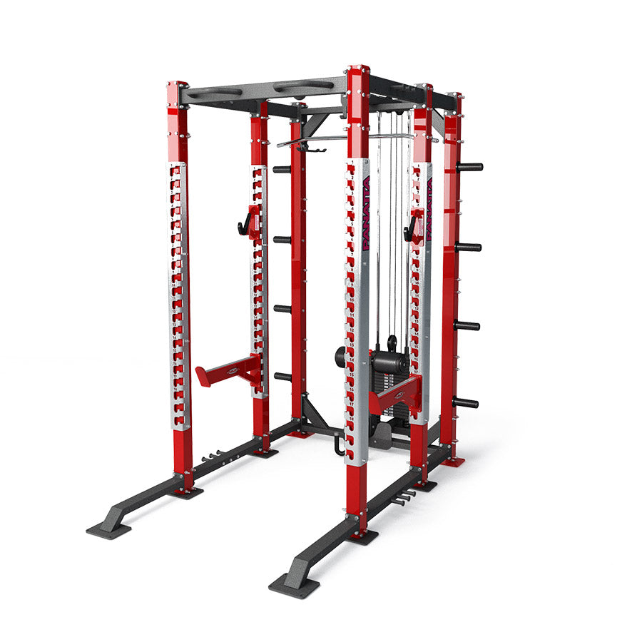 DFC POWER RACK WITH LAT PULLEY
